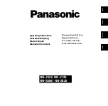 Preview for 1 page of Panasonic NN-J125 Operating Instructions Manual