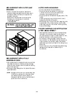 Предварительный просмотр 12 страницы Panasonic NN-J125MB EPG Service Manual