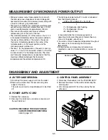 Предварительный просмотр 13 страницы Panasonic NN-J125MB EPG Service Manual