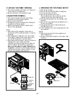 Предварительный просмотр 15 страницы Panasonic NN-J125MB EPG Service Manual