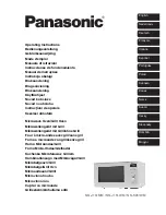 Preview for 1 page of Panasonic NN-J151WM Operating Instructions Manual