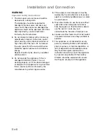 Preview for 10 page of Panasonic NN-J151WM Operating Instructions Manual