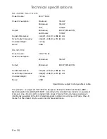 Preview for 28 page of Panasonic NN-J151WM Operating Instructions Manual