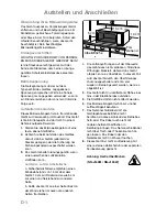 Preview for 50 page of Panasonic NN-J159W Operating Instructions Manual