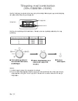 Preview for 200 page of Panasonic NN-J159W Operating Instructions Manual