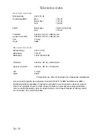 Preview for 208 page of Panasonic NN-J159W Operating Instructions Manual