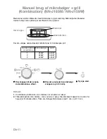 Preview for 223 page of Panasonic NN-J159W Operating Instructions Manual