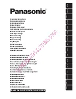 Panasonic NN-K101WM Operating Instructions Manual preview