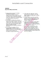 Preview for 4 page of Panasonic NN-K101WM Operating Instructions Manual