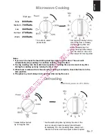 Preview for 9 page of Panasonic NN-K101WM Operating Instructions Manual