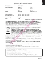 Preview for 15 page of Panasonic NN-K101WM Operating Instructions Manual