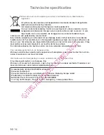 Preview for 30 page of Panasonic NN-K101WM Operating Instructions Manual