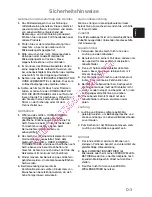 Preview for 33 page of Panasonic NN-K101WM Operating Instructions Manual