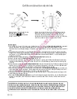 Preview for 40 page of Panasonic NN-K101WM Operating Instructions Manual