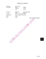 Preview for 169 page of Panasonic NN-K101WM Operating Instructions Manual