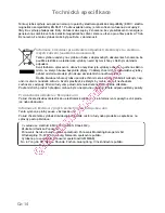 Preview for 184 page of Panasonic NN-K101WM Operating Instructions Manual