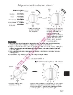 Preview for 191 page of Panasonic NN-K101WM Operating Instructions Manual