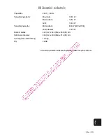 Preview for 225 page of Panasonic NN-K101WM Operating Instructions Manual