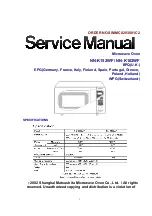 Preview for 19 page of Panasonic NN-K103WF Service Manual