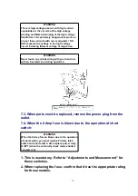 Preview for 30 page of Panasonic NN-K103WF Service Manual