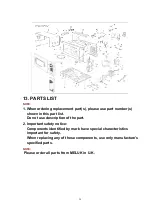 Preview for 46 page of Panasonic NN-K103WF Service Manual