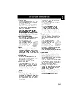 Preview for 5 page of Panasonic NN-K105 Operating Instructions Manual