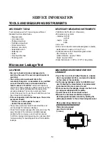 Preview for 10 page of Panasonic NN-K105WB BPQ Service Manual