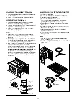 Preview for 14 page of Panasonic NN-K105WB BPQ Service Manual