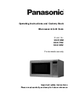 Panasonic NN-K109W Operating Instructions And Cookery Book preview