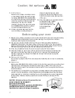 Preview for 6 page of Panasonic NN-K109W Operating Instructions And Cookery Book