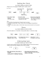 Preview for 19 page of Panasonic NN-K109W Operating Instructions And Cookery Book