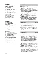 Preview for 38 page of Panasonic NN-K109W Operating Instructions And Cookery Book