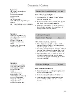 Preview for 41 page of Panasonic NN-K109W Operating Instructions And Cookery Book