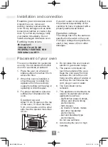 Предварительный просмотр 10 страницы Panasonic NN-K10J Operating Instructions Manual