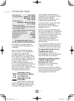 Предварительный просмотр 68 страницы Panasonic NN-K10J Operating Instructions Manual