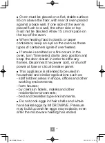 Preview for 6 page of Panasonic NN-K10JWM Operating Instructions Manual