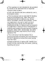 Preview for 8 page of Panasonic NN-K10JWM Operating Instructions Manual