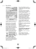 Preview for 112 page of Panasonic NN-K10JWM Operating Instructions Manual