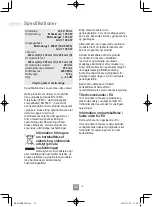 Preview for 222 page of Panasonic NN-K10JWM Operating Instructions Manual