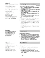 Preview for 41 page of Panasonic NN-K181MM Operating Instructions And Cookery Book