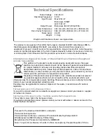 Preview for 43 page of Panasonic NN-K181MM Operating Instructions And Cookery Book