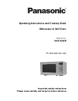 Preview for 1 page of Panasonic NN-K181MMBPQ Operating Instructions And Cookery Book