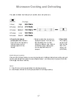 Preview for 19 page of Panasonic NN-K181MMBPQ Operating Instructions And Cookery Book