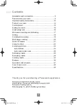 Preview for 9 page of Panasonic NN-K18JMM Operating Instructions Manual