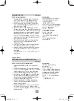 Preview for 43 page of Panasonic NN-K18JMM Operating Instructions Manual