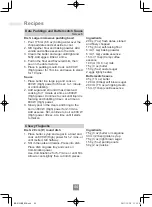 Preview for 46 page of Panasonic NN-K18JMM Operating Instructions Manual