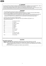 Preview for 2 page of Panasonic NN-K543WF Service Manual