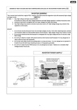 Preview for 3 page of Panasonic NN-K543WF Service Manual