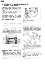 Preview for 8 page of Panasonic NN-K543WF Service Manual