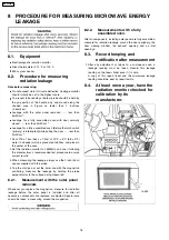 Preview for 18 page of Panasonic NN-K543WF Service Manual